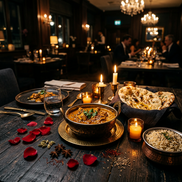 Goa of India — Fine Indian dining ambiance